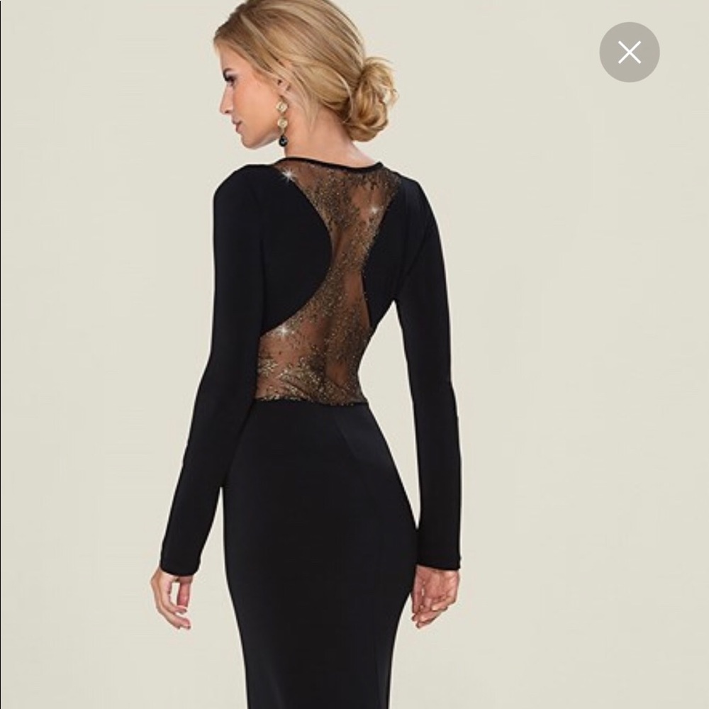 Venus Black Maxi Dress